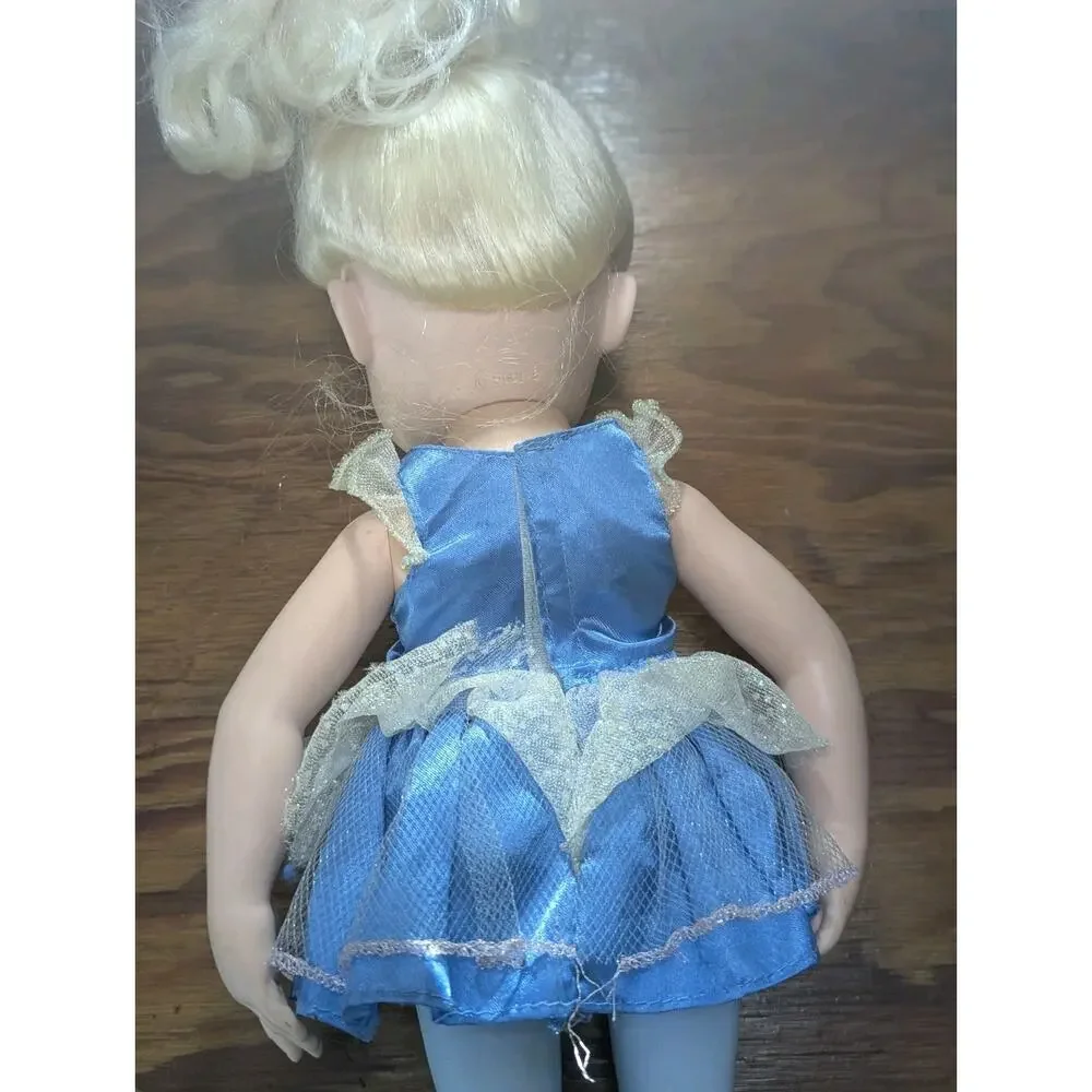 Disney Princess Cinderella My First Toddler Doll 14.5 Inch Doll Blue Dress